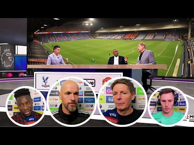 Man United vs Crystal Palace Erik ten Hag Interview  Onana  Oliver Glasner Analysis Peter Schmeichel