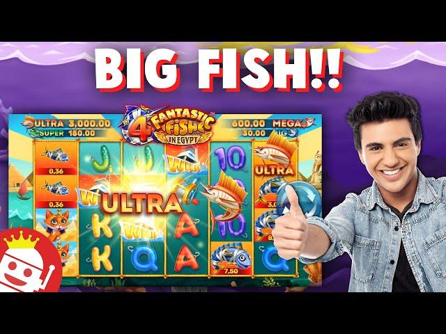 4 FANTASTIC FISH IN EGYPT (4THEPLAYER) MAX WIN...OOOOR???