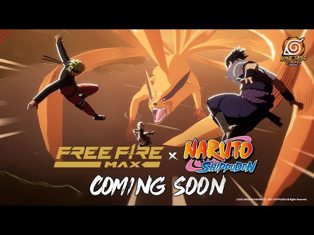 Free Fire MAX x NARUTO SHIPPUDEN | The Ultimate Crossover is Coming!