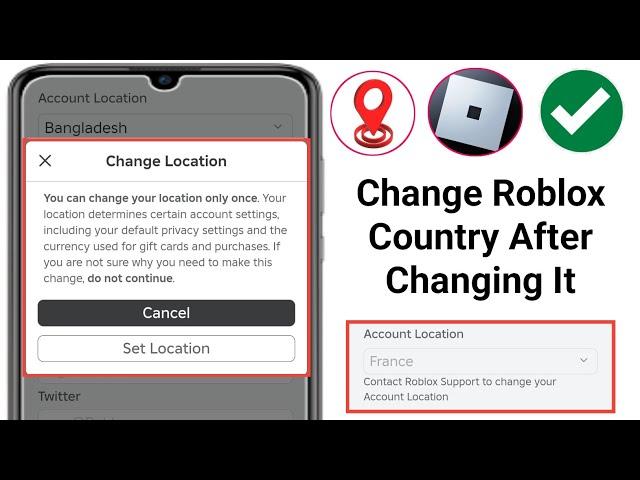 How To Change Roblox Location If You Accidently Changed It (2024)