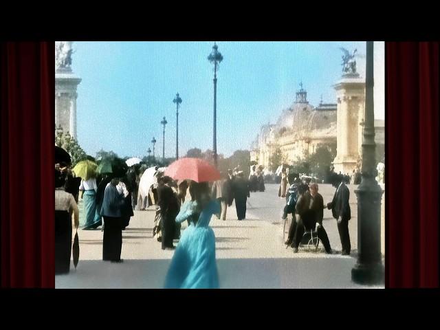 Paris Exposition c.1900: Restored in Amazing Footage