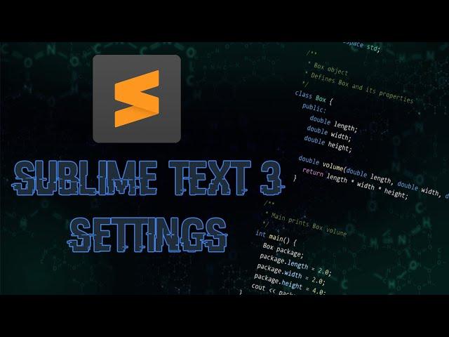 НАСТРОЙКА SUBLIME TEXT3 ТОП ПЛАГИНЫ ДЛЯ PYTHON