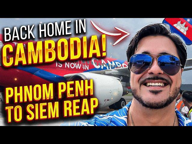 Moving to Cambodia as an Expat. Happy to Be Back Home Living in Cambodia. Phnom Penh to Siem Reap.