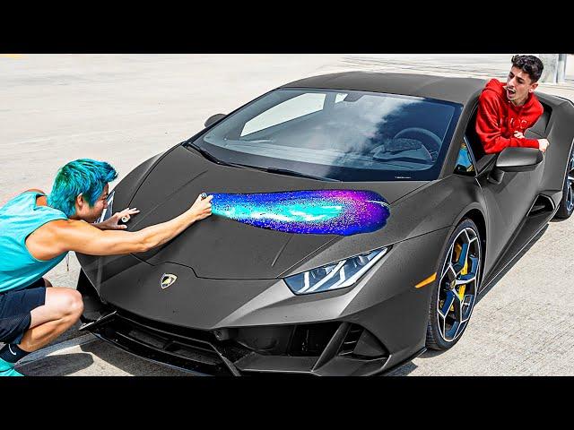 We Customized My LAMBORGHINI ft. ZHC (GIVEAWAY)