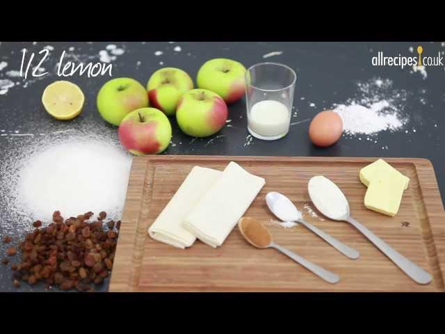 How to make easy apple strudel video - Allrecipes.co.uk