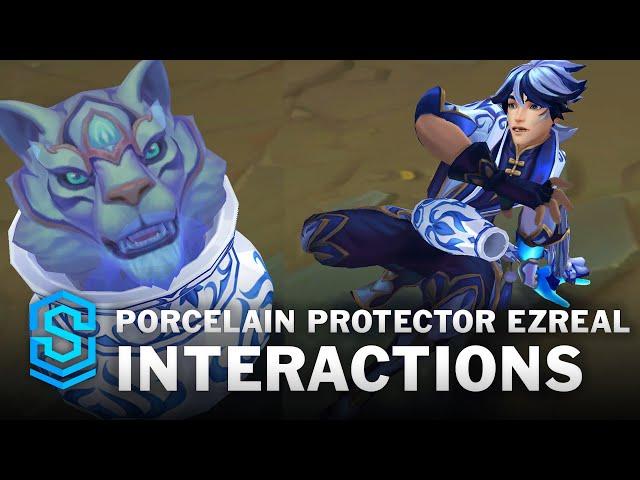 Porcelain Protector Ezreal Special Interactions