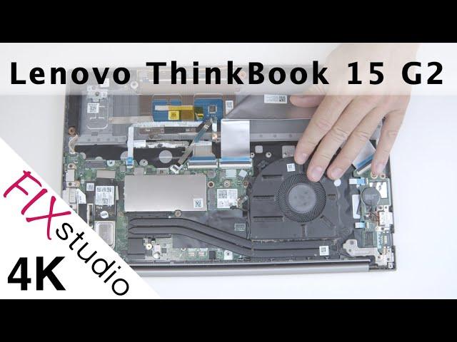 Lenovo ThinkBook 15 G2 - disassemble [4k]