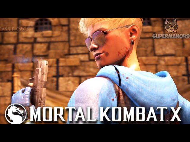 I LOVE THIS CHARACTER! - Mortal Kombat X: "Cassie Cage" Gameplay