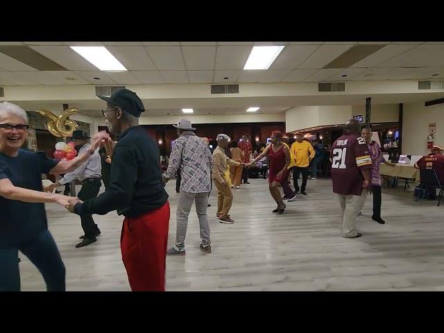 DMV senior hand dancers channel Tuesday 11/5/2024 birthday celebration with Betty,and Butter