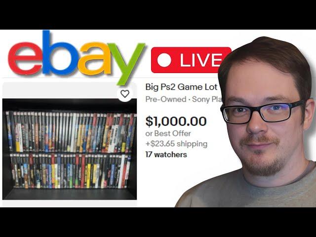 eBay Game Hunting LIVE (1/4/2025 Archive)