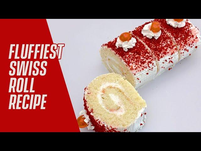 SECRETS TO THE FLUFFIEST SWISS ROLL CAKE EVER