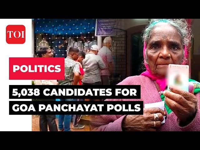 Goa Panchayat Elections 2022: Voting successful, results to be announced on August 12