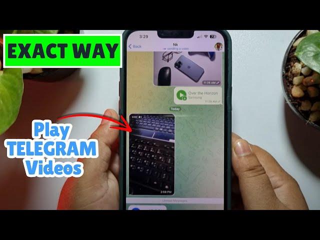 How to Play TELEGRAM Videos on iPhone