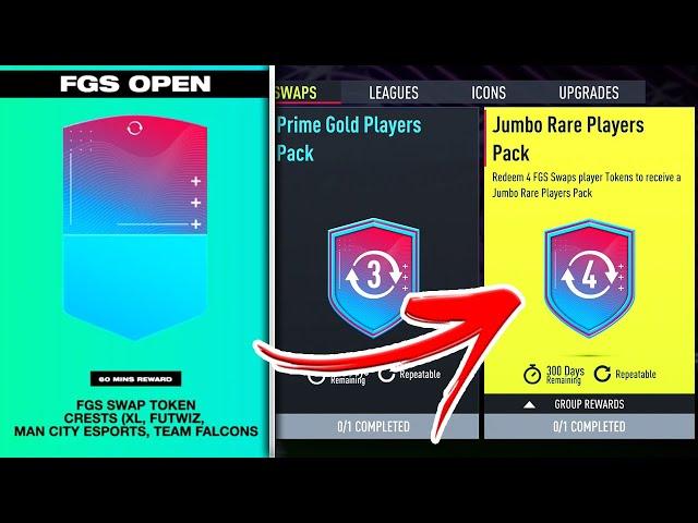 EARN FGS SWAP TOKENS! (FIFA 22 HOW TO GET FGS SWAP TOKENS)