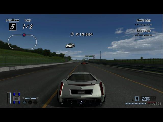 [#347] Gran Turismo 4 - Cadillac CIEN '02 PS2 Gameplay HD