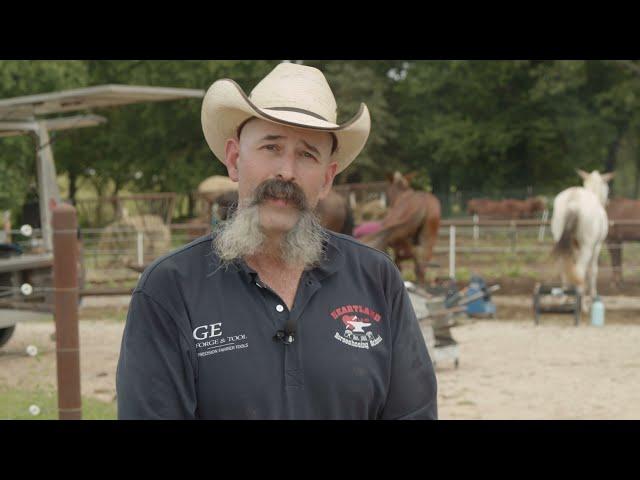 Using and Sharpening a Chris Gregory Hoof Knife.