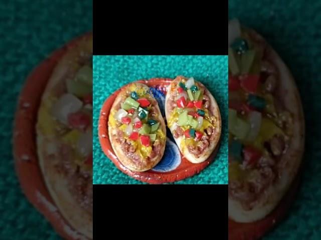 Mini molletes #arteenminiatura #miniaturas #hacerminiaturas#comidaminiatura