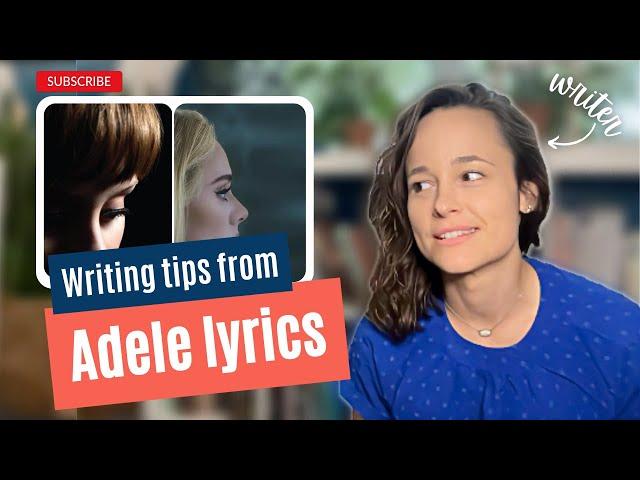 APPROXIMATE RHYMES | Writer reacts to ADELE | Learning from Lyrics | #onwriting