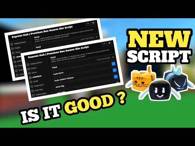 *NEW* Bee Swarm Simulator Script | Auto Farm, Auto Dig, Express Hub