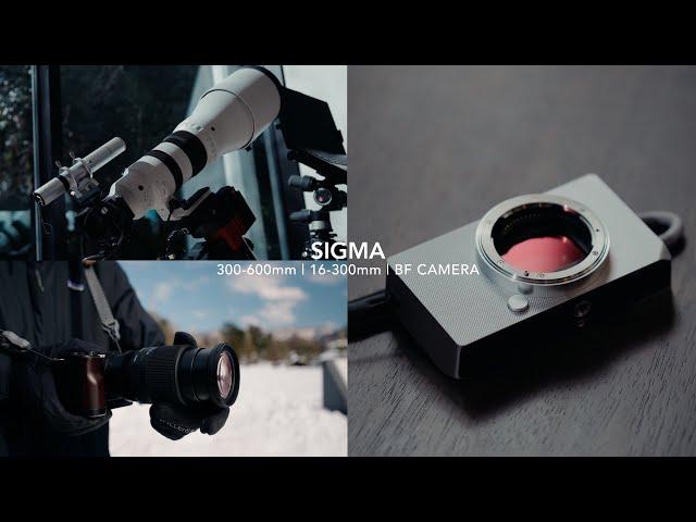 This is the new SIGMA BF camera new 300-600mm F4 and new 16-300mm APS-C  | JAPAN Vlog