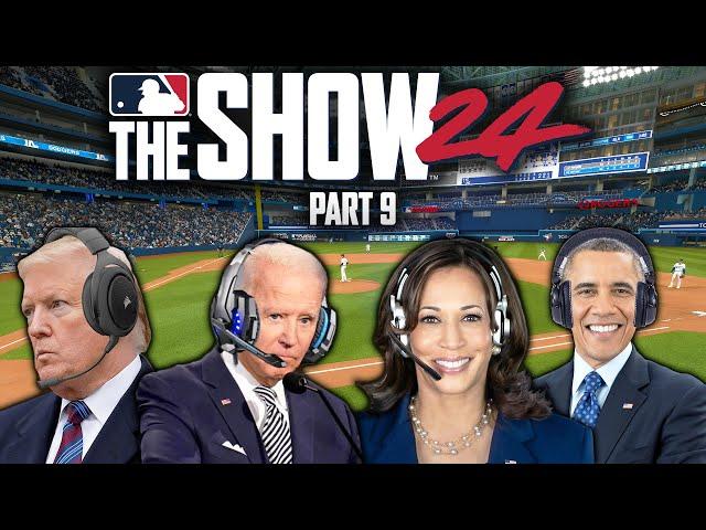 US Presidents Play MLB The Show 24 (Part 9)