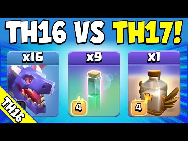 Best TH16 vs TH17 Attack Strategy AFTER Update! Best TH16 Attack Strategy (Clash of Clans)