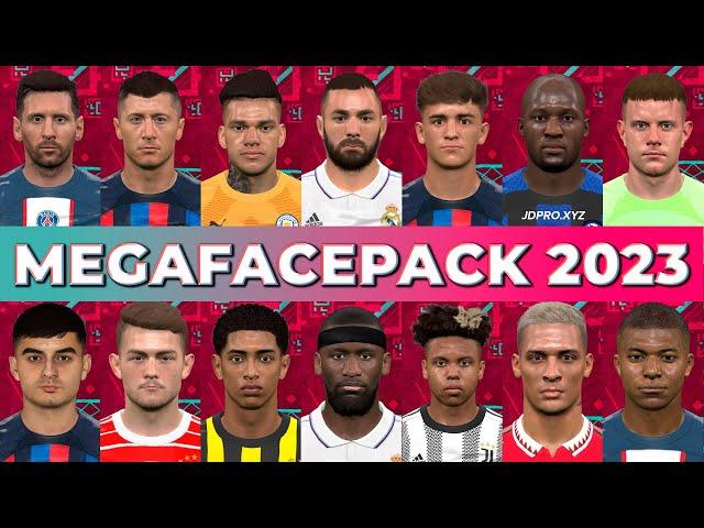 PES 2017 Mega Facepack 2022/23 | All Patch