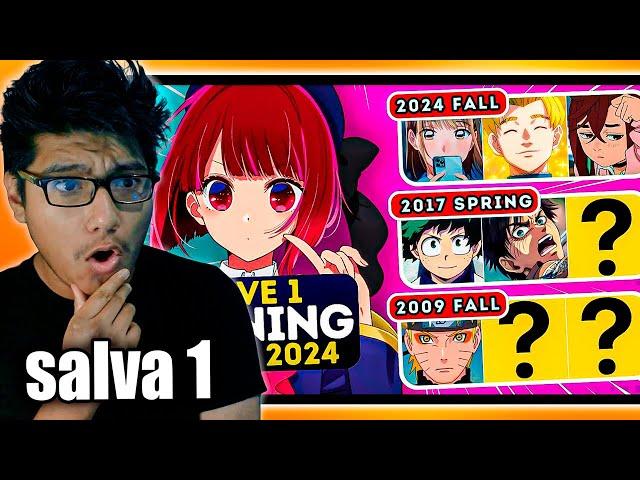 BASADO EN NAVIDAD  | SALVA un OPENING por TEMPORADA 2009 - 2024  REACCIÓN