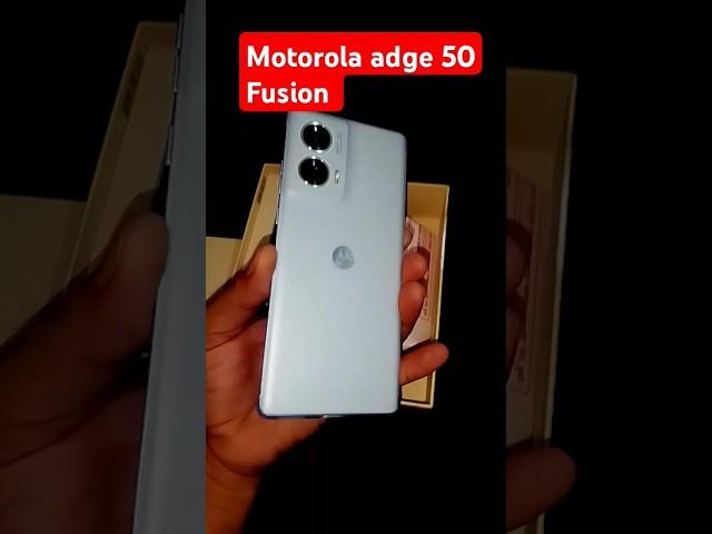 The Motorola Edge 50 Fusion Unboxing Experience #dslrcamera #trendingphone #shorts