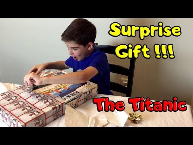 Titanic Sinking Intrigues Brent - Surprise Titanic Gift - Christmas 2017 - LEGO Compatible