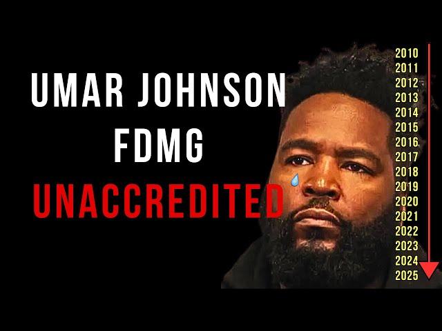Umar Johnson Admits That FDMG will be Unaccredited!