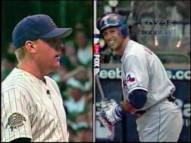 Curt Schilling VS Alex Rodriguez 2002 All Star Game Strike Out After Knowing All Fastballs #tv #vhs