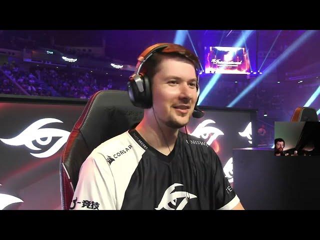 "Puppey is just trolling" -Gorgc & Yapzor's reaction to Puppey's game 3 speech