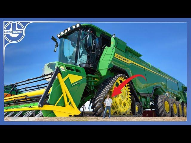 World's Biggest and Most Powerful Combine Harvesters You Got To See