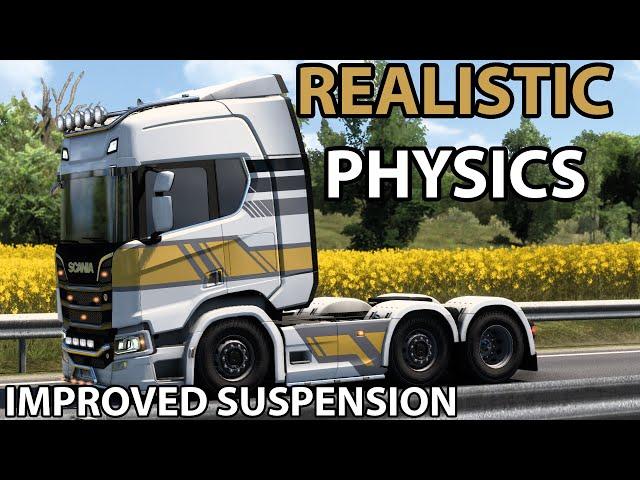 ETS2 Physics VS Realistic Physics Mod | Comparison