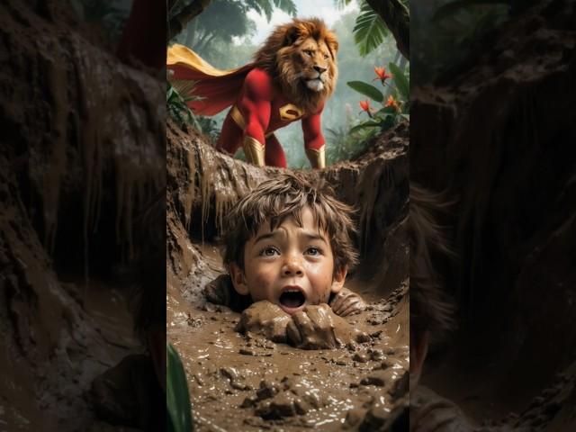 8 year Old Boy Stucked in Muddy pit || Episode 30 || #childs #children #aistories