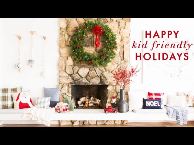 How To Add Kid Friendly Holiday Whimsy To Your Fireplace