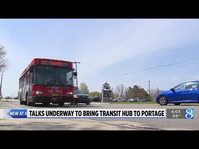 Metro bus service and Portage discuss adding transit hub