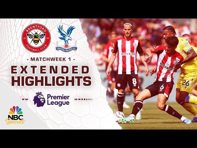 Brentford v. Crystal Palace | PREMIER LEAGUE HIGHLIGHTS | 8/18/2024 | NBC Sports