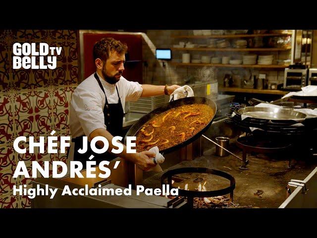 Jose Andres' Mercado Little Spain's Famous Paella: Watch How It's Made