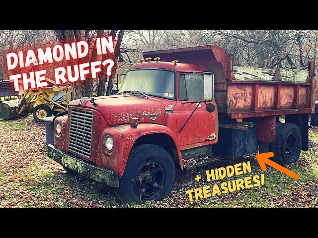 $500 Dump Truck sitting 20+ years. Will it run?? (International Loadstar)