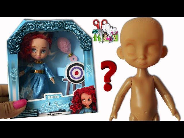 ОБЗОР КУКЛЫ - ПОДДЕЛКИ  MERIDA ANIMATOR MINI ДЛЯ ООАК/ Muza Rukodeliya 