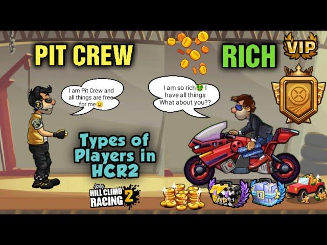 Types of Players in Hill Climb Racing 2 #1 (Which Type of Player Are You?)