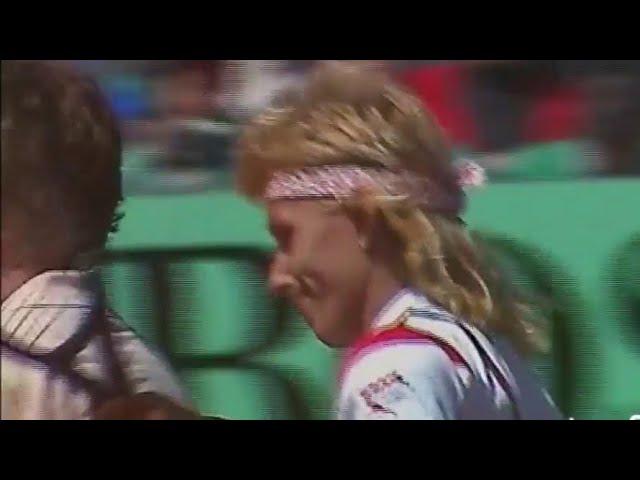 Natasha Zvereva vs Martina Navratilova 1988 Roland Garros R4 Highlights