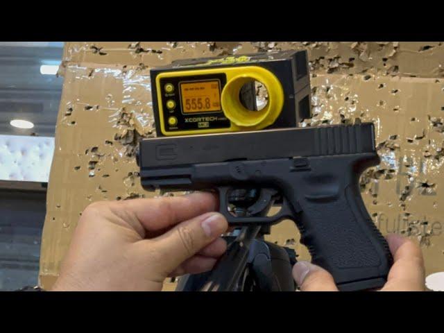 GLOCK19 CO2 แรง 500fps++ค่าย CLASSICAL GUN ไต้หวันผู้ผลิตยิงระบบแก็ส หลอดแบบCO2ทรงปืนGlack19 Austria