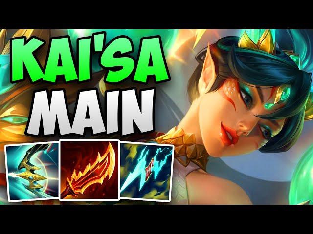 CHALLENGER KAI'SA MAIN INCREDIBLE ADC GAMEPLAY | CHALLENGER KAI'SA ADC GAMEPLAY | Patch 14.11 S14