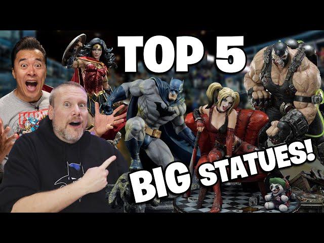 TOP 5 HUGE 1/3 SCALE STATUES ft. The Batman Statue Collector!!!