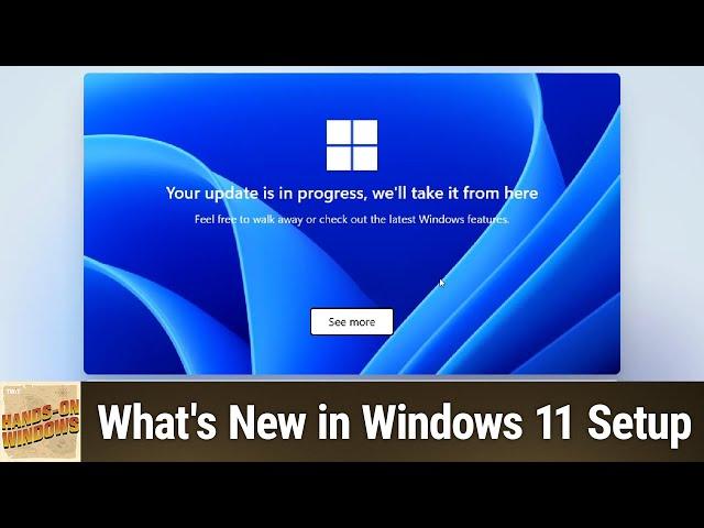 What's New in Windows 11 Setup - Windows 11 Setup Out-of-Box Experience (24H2)