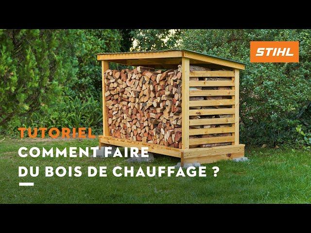 Tutoriel - Comment faire du bois de chauffage | STIHL