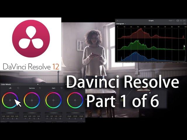 Davinci Resolve 12 Basics Part 1 of 6 Sending a project to Resolve